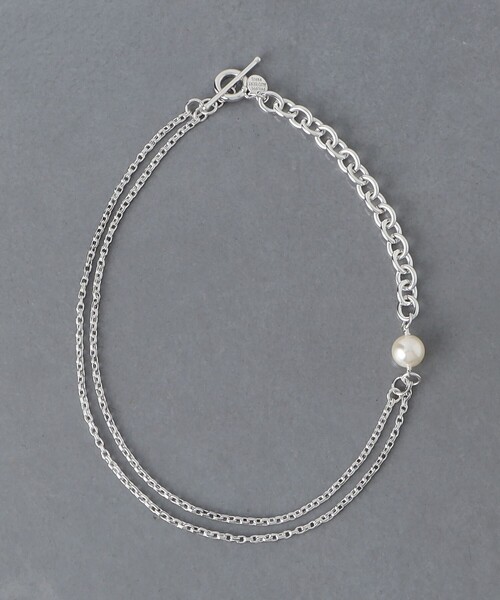 PHILIPPE AUDIBERT（フィリップ オーディベール）の「【別注】＜PHILIPPE AUDIBERT＞JISS CHN&F/PL ネックレス（ネックレス・レディース・シルバー・FREE）」の3枚目の写真