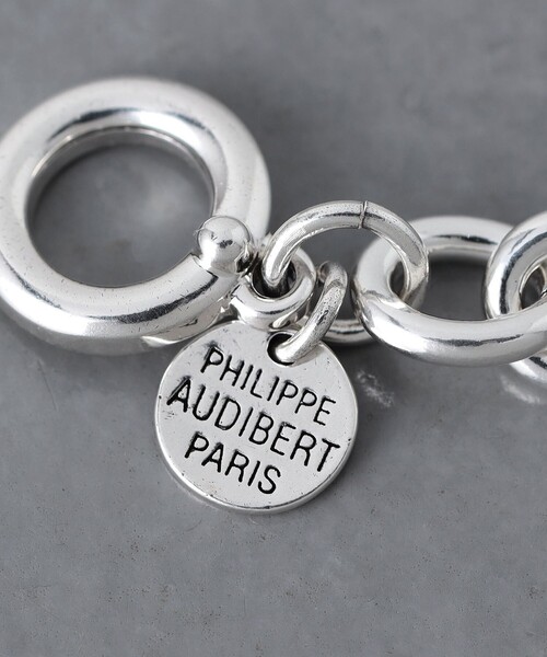 PHILIPPE AUDIBERT（フィリップ オーディベール）の「【別注】＜PHILIPPE AUDIBERT＞JISS CHN&F/PL ネックレス（ネックレス・レディース・シルバー・FREE）」の6枚目の写真