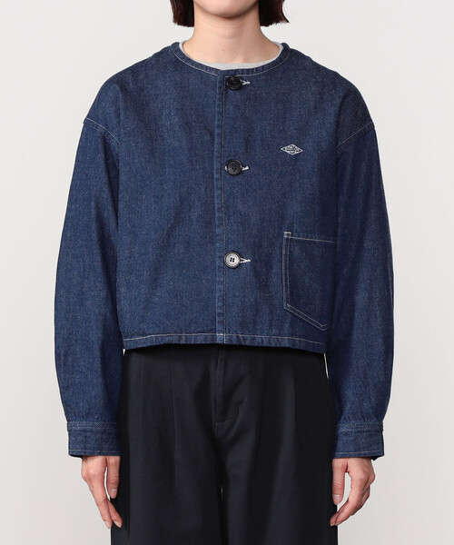 ダントン　デニムジャケット WEB限定】[DANTON/ダントン] 11oz Vネックデニムジャケット