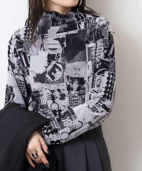 tシャツ BRODIAEA 線画メロウプルオーバー レディース セール】BRODIAEA 線画メロウプルオーバー（Tシャツ/カットソー