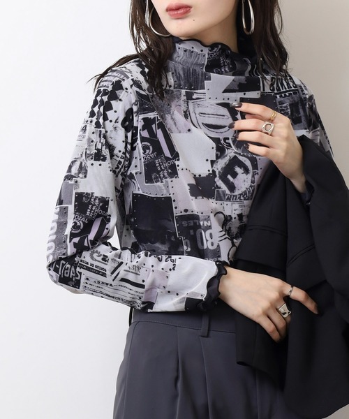 ブローディア BRODIAEA ツルサラコットンシリーズ メッシュ切り替えロゴプリント半袖Tシャツ （ブラック） セール】BRODIAEA メッシュメロウトップス リバーシブル可 転写