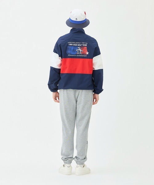 penguin BY MUNSINGWEAR（ペンギン バイ マンシングウェア）の「Hhalf Zip GOLF TEAM Jacket（その他アウター・メンズ・ネイビー/ホワイト・M/L/XL）」の17枚目の写真