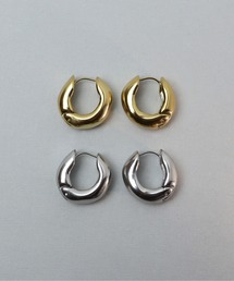 金属アレルギー対応「ieLS」ステンレス ボリュームフープピアス