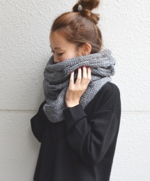 SHIPS for women | ボリュームニットスヌード◇(ストール/ショール)