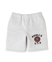 AVIREX（アヴィレックス）の「《KIDS / キッズ》 VARSITY LOGO SHORTS / バーシティ ロゴ ショーツ / AVIREX / アヴィレックス（その他パンツ）」