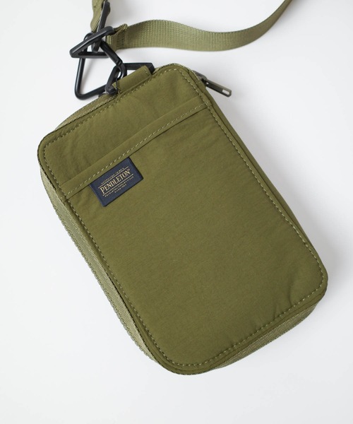 INNOCENT(イノセント)の「【PE】【PENDLETON/ペンドルトン】MULTI NECK POUCH マルチ ネック ポーチ(ショルダーバッグ・レディース・オリーブドラブ/ブラック・FREE)」の15枚目の写真