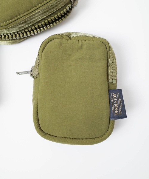 INNOCENT(イノセント)の「【PE】【PENDLETON/ペンドルトン】MULTI NECK POUCH マルチ ネック ポーチ(ショルダーバッグ・レディース・オリーブドラブ/ブラック・FREE)」の17枚目の写真