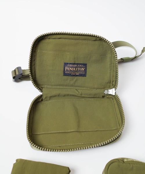 INNOCENT(イノセント)の「【PE】【PENDLETON/ペンドルトン】MULTI NECK POUCH マルチ ネック ポーチ(ショルダーバッグ・レディース・オリーブドラブ/ブラック・FREE)」の18枚目の写真