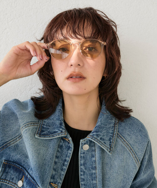 RIVE DROITE（リヴドロワ）の「【抜け感アイテム】ブラウンサングラス（サングラス・レディース・ブラウン・FREE）」の2枚目の写真