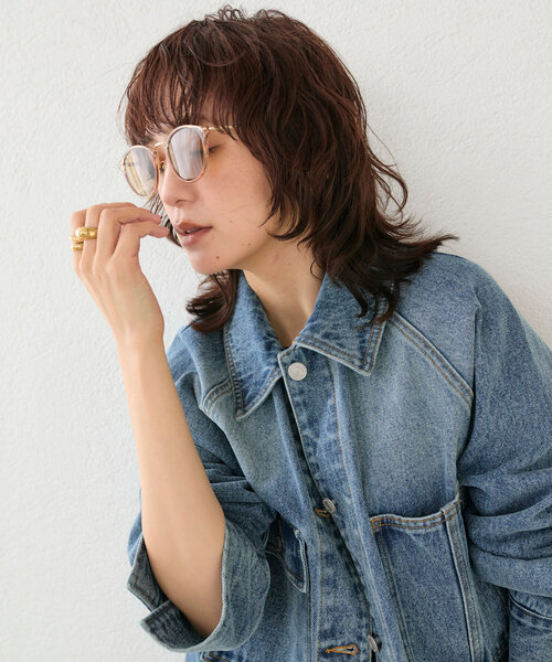 RIVE DROITE（リヴドロワ）の「【抜け感アイテム】ブラウンサングラス（サングラス・レディース・ブラウン・FREE）」の4枚目の写真