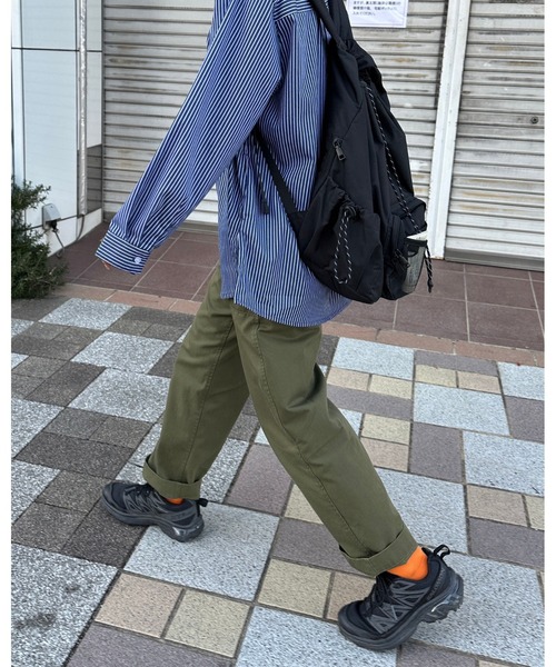 DEVICE（デバイス）の「【@___mika___livingコラボ】カラビナ付き パラコード巾着 バックパック（バックパック/リュック・レディース・ブラック・FREE）」の16枚目の写真