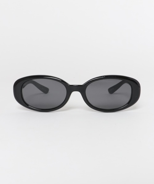 SMELLY(スメリー)の「オーバルタイプサングラス(メガネ・レディース・グレー/ブラック・-)」の17枚目の写真