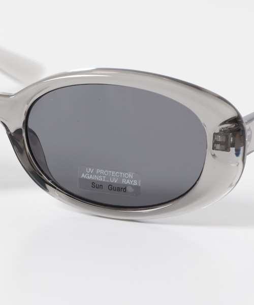 SMELLY(スメリー)の「オーバルタイプサングラス(メガネ・レディース・グレー/ブラック・-)」の21枚目の写真