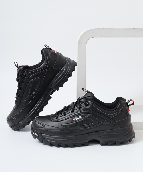 FILA(フィラ)の「FILA DISTORTER PREMIUM/ディストータープレミアム 厚底スニーカー(スニーカー・レディース・ホワイト系その他/ブラック/ホワイト/ホワイト系その他2/ベージュ・26/25/24.5/24/23.5/27/23)」の6枚目の写真
