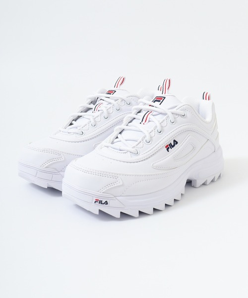FILA(フィラ)の「FILA DISTORTER PREMIUM/ディストータープレミアム 厚底スニーカー(スニーカー・レディース・ホワイト系その他/ブラック/ホワイト/ホワイト系その他2/ベージュ・26/25/24.5/24/23.5/27/23)」の15枚目の写真