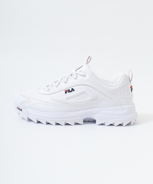 FILA(フィラ)の「FILA DISTORTER PREMIUM/ディストータープレミアム 厚底スニーカー(スニーカー・レディース・ホワイト系その他/ブラック/ホワイト/ホワイト系その他2/ベージュ・26/25/24.5/24/23.5/27/23)」の19枚目の写真
