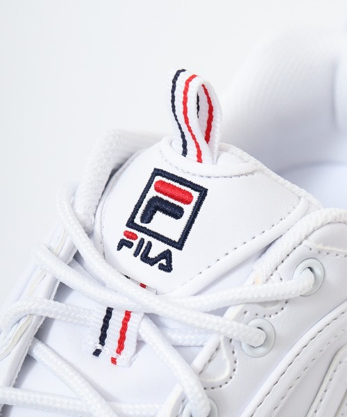 FILA(フィラ)の「FILA DISTORTER PREMIUM/ディストータープレミアム 厚底スニーカー(スニーカー・レディース・ホワイト系その他/ブラック/ホワイト/ホワイト系その他2/ベージュ・26/25/24.5/24/23.5/27/23)」の16枚目の写真
