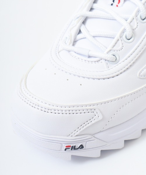 FILA(フィラ)の「FILA DISTORTER PREMIUM/ディストータープレミアム 厚底スニーカー(スニーカー・レディース・ホワイト系その他/ブラック/ホワイト/ホワイト系その他2/ベージュ・26/25/24.5/24/23.5/27/23)」の17枚目の写真