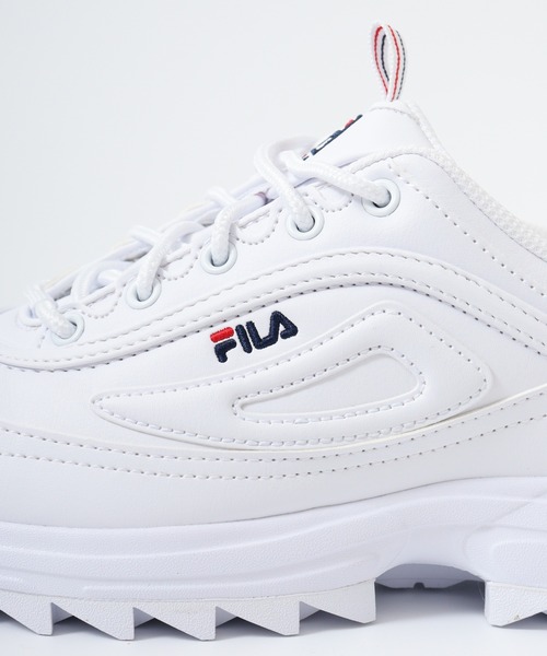 FILA(フィラ)の「FILA DISTORTER PREMIUM/ディストータープレミアム 厚底スニーカー(スニーカー・レディース・ホワイト系その他/ブラック/ホワイト/ホワイト系その他2/ベージュ・26/25/24.5/24/23.5/27/23)」の20枚目の写真