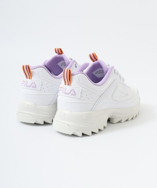 FILA(フィラ)の「FILA DISTORTER PREMIUM/ディストータープレミアム 厚底スニーカー(スニーカー・レディース・ホワイト系その他/ブラック/ホワイト/ホワイト系その他2/ベージュ・26/25/24.5/24/23.5/27/23)」の9枚目の写真