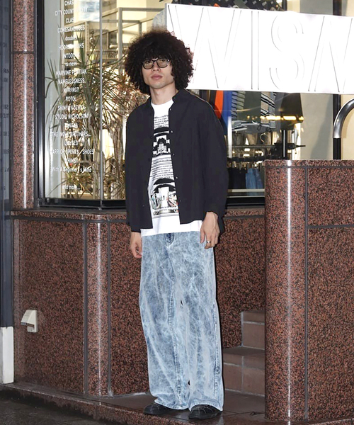 SEEALL（シーオール）の「【SEEALL / シーオール】 REGULAR COLLAR SHIRTS SAU53/ SH381/ I-001（シャツ/ブラウス・メンズ・ブラック/カーキ/ホワイト・46/48）」の6枚目の写真