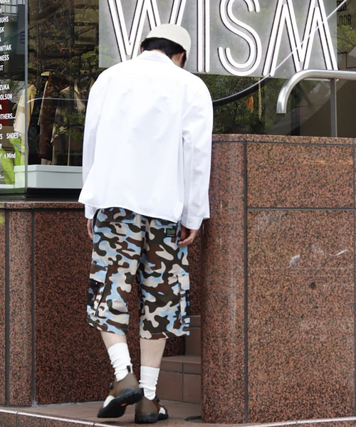 SEEALL（シーオール）の「【SEEALL / シーオール】 REGULAR COLLAR SHIRTS SAU53/ SH381/ I-001（シャツ/ブラウス・メンズ・ブラック/カーキ/ホワイト・46/48）」の11枚目の写真