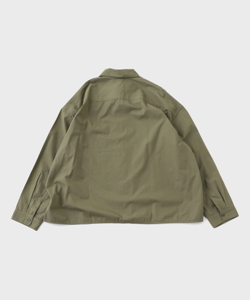 【美品】2023AW  SEEALL  シーオール　シャツ SEEALL ブラウス シャツ 「SEEALL/シーオール」 NO COLLAR