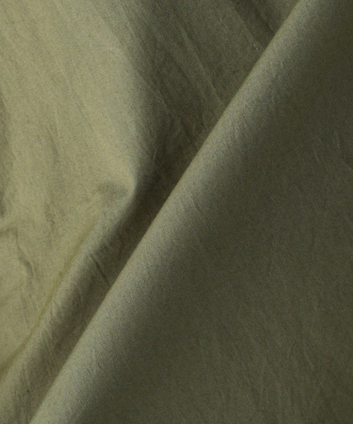 SEEALL（シーオール）の「【SEEALL / シーオール】 REGULAR COLLAR SHIRTS SAU53/ SH381/ I-001（シャツ/ブラウス・メンズ・ブラック/カーキ/ホワイト・46/48）」の17枚目の写真