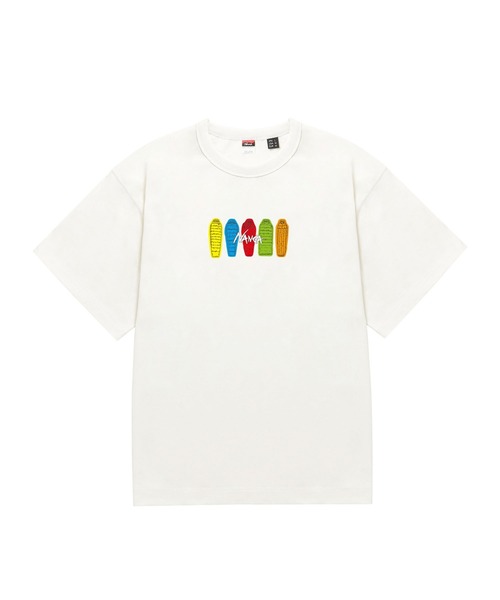 NANGA(ナンガ)の「ECO HYBRID TEE(SB PT)/エコハイブリッドティー (SB PT)(Tシャツ/カットソー・メンズ・ホワイト/ライトグレー/サーモンピンク/ブラック・L/XL/S/M)」の3枚目の写真