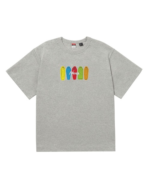 NANGA(ナンガ)の「ECO HYBRID TEE(SB PT)/エコハイブリッドティー (SB PT)(Tシャツ/カットソー・メンズ・ホワイト/ライトグレー/サーモンピンク/ブラック・L/XL/S/M)」の1枚目の写真