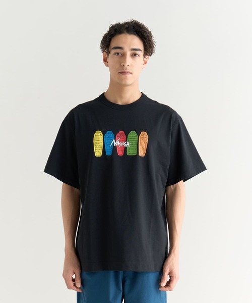 NANGA(ナンガ)の「ECO HYBRID TEE(SB PT)/エコハイブリッドティー (SB PT)(Tシャツ/カットソー・メンズ・ホワイト/ライトグレー/サーモンピンク/ブラック・L/XL/S/M)」の18枚目の写真