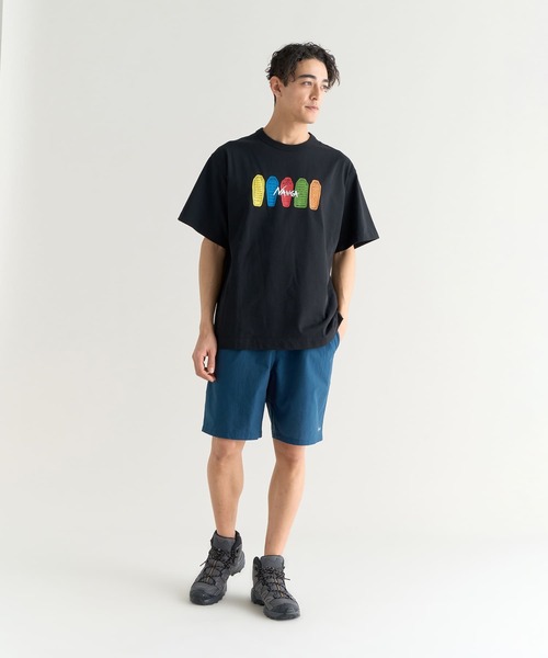 NANGA(ナンガ)の「ECO HYBRID TEE(SB PT)/エコハイブリッドティー (SB PT)(Tシャツ/カットソー・メンズ・ホワイト/ライトグレー/サーモンピンク/ブラック・L/XL/S/M)」の17枚目の写真