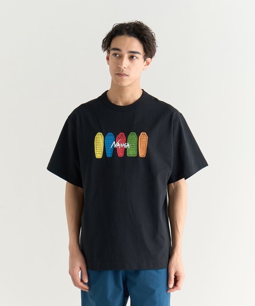 NANGA(ナンガ)の「ECO HYBRID TEE(SB PT)/エコハイブリッドティー (SB PT)(Tシャツ/カットソー・メンズ・ホワイト/ライトグレー/サーモンピンク/ブラック・L/XL/S/M)」の15枚目の写真