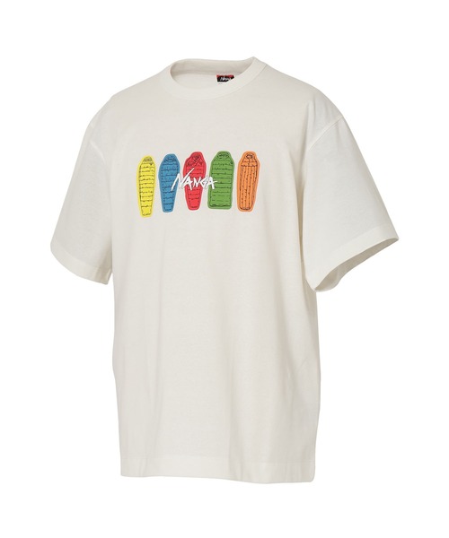 NANGA(ナンガ)の「ECO HYBRID TEE(SB PT)/エコハイブリッドティー (SB PT)(Tシャツ/カットソー・メンズ・ホワイト/ライトグレー/サーモンピンク/ブラック・L/XL/S/M)」の5枚目の写真