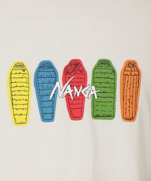 NANGA(ナンガ)の「ECO HYBRID TEE(SB PT)/エコハイブリッドティー (SB PT)(Tシャツ/カットソー・メンズ・ホワイト/ライトグレー/サーモンピンク/ブラック・L/XL/S/M)」の10枚目の写真