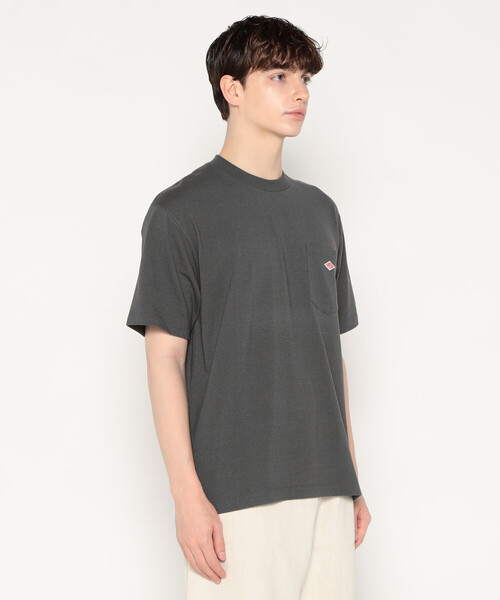 DANTON（ダントン）の「MEN'S SHORT SLEEVE POCKET T-SHIRT PLAIN（Tシャツ/カットソー・メンズ・ホワイト/ライトグレー/ブラック/ダークグリーン/ネイビー/ダークグレー/ブルー系その他/グレイッシュベージュ・S/XL/XXL/M/L）」の10枚目の写真