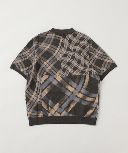 DIME(ダイム)の「DIME / ダイム ANTIQUE ポロシャツ(ポロシャツ・メンズ・ブラウン・LARGE/MEDIUM)」の2枚目の写真