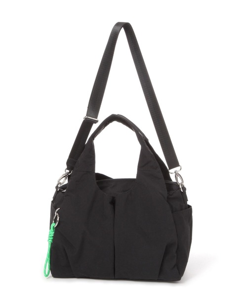 GLOBAL WORK（グローバルワーク）の「撥水軽量2WAYポケットファスナートートS /308500（トートバッグ・レディース・カーキ/レオパード/ブラック/グレー/ベージュ/グレイッシュベージュ・FREE）」の18枚目の写真