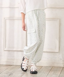 Amourire girl | 小花柄ツイルカーゴパンツ(カーゴパンツ)
