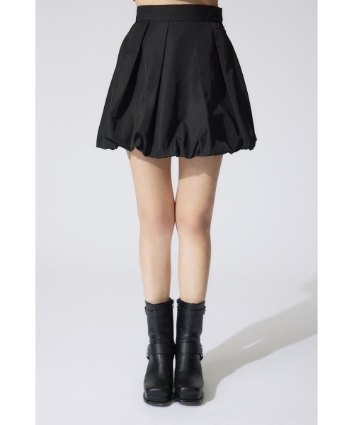 rienda バルーンミニスカート セール】バルーンミニジャストウエストスコートショートパンツ