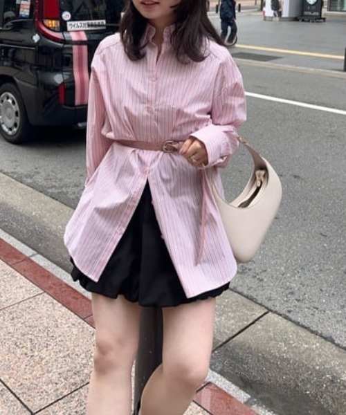 rienda（リエンダ）の「バルーンミニジャストウエストスコートショートパンツ（スカート・レディース・ブラック/ホワイト/カーキ・MEDIUM/SMALL/X-SMALL）」の14枚目の写真