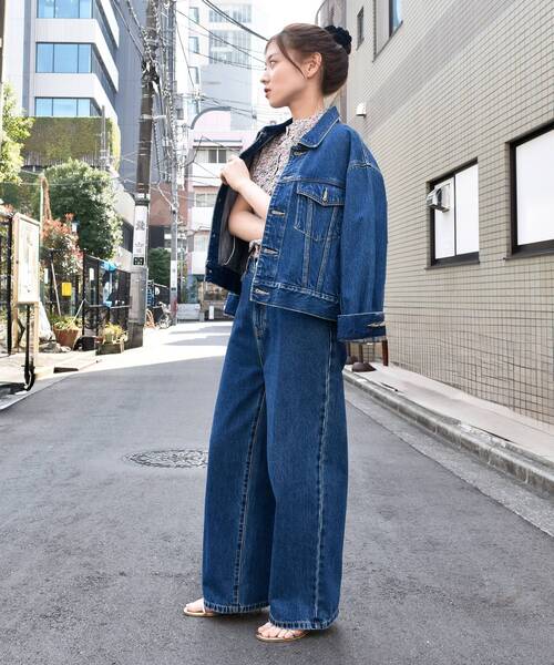 le.coeur blanc（ルクールブラン）の「リバティアソートフロントフリルフレンチブラウス（シャツ/ブラウス・レディース・ブルー系その他2/ピンク系その他2・38）」の14枚目の写真