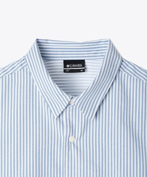 COLUMBIA BLACK LABEL／メンズ シェブロンリム ロングスリーブ シャツ