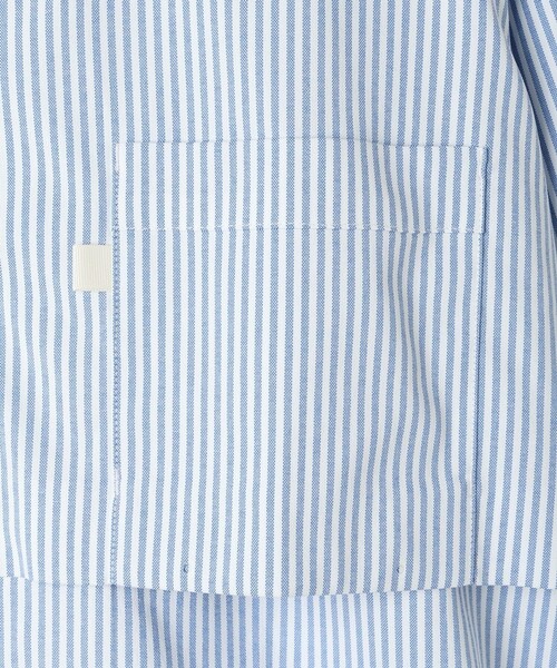 Columbia（コロンビア）の「速乾 ベンチレーション COLUMBIA BLACK LABEL／メンズ シェブロンリム  ロングスリーブ シャツ オックスフォード ／コロンビアブラックレーベル（シャツ/ブラウス・メンズ・ホワイト/ホワイト×ブルー/ブルー・S/M/L/XL）」の16枚目の写真