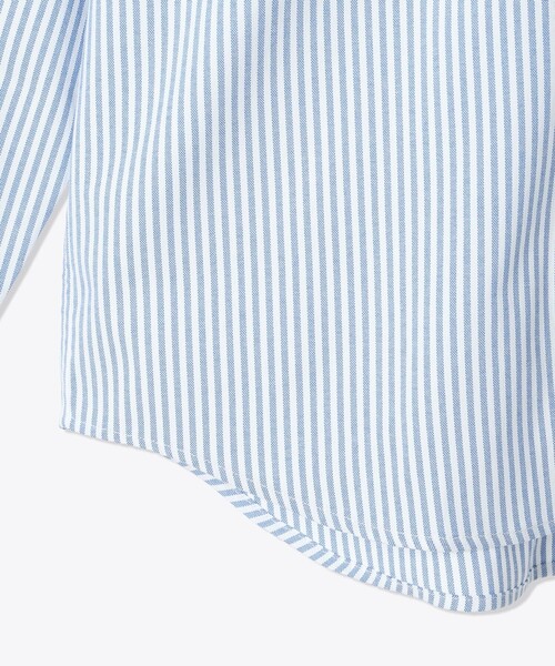 Columbia（コロンビア）の「速乾 ベンチレーション COLUMBIA BLACK LABEL／メンズ シェブロンリム  ロングスリーブ シャツ オックスフォード ／コロンビアブラックレーベル（シャツ/ブラウス・メンズ・ホワイト/ホワイト×ブルー/ブルー・S/M/L/XL）」の18枚目の写真