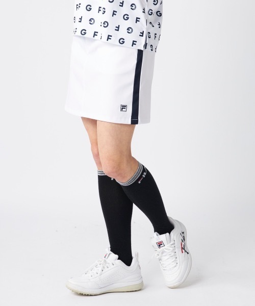 FILA GOLF(フィラゴルフ )の「【FILA GOLF/フィラゴルフ】レディーススカート+インナーパンツ 吸水撥水 ゴルフ(スカート・レディース・ホワイト/ネイビー/ライトグレー/ブラック/カーキ・SMALL/MEDIUM/LARGE/X-LARGE/XX-LARGE)」の6枚目の写真