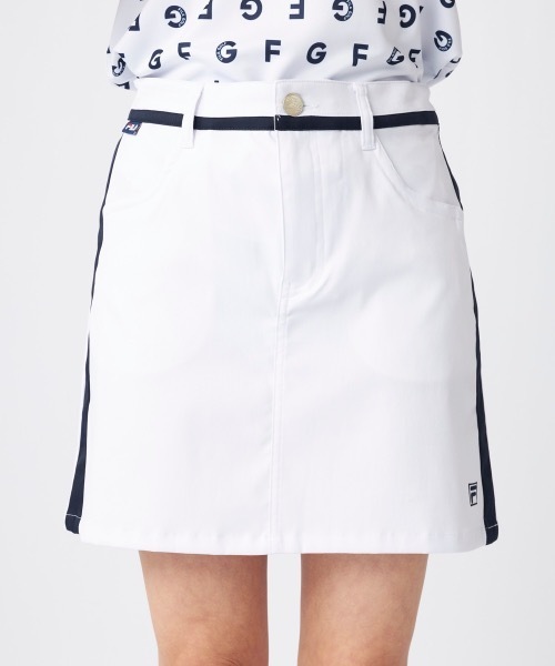 FILA GOLF(フィラゴルフ )の「【FILA GOLF/フィラゴルフ】レディーススカート+インナーパンツ 吸水撥水 ゴルフ(スカート・レディース・ホワイト/ネイビー/ライトグレー/ブラック/カーキ・SMALL/MEDIUM/LARGE/X-LARGE/XX-LARGE)」の7枚目の写真