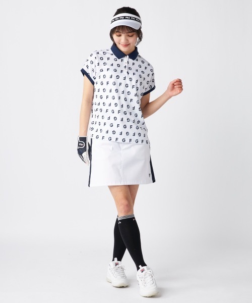 FILA GOLF(フィラゴルフ )の「【FILA GOLF/フィラゴルフ】レディーススカート+インナーパンツ 吸水撥水 ゴルフ(スカート・レディース・ホワイト/ネイビー/ライトグレー/ブラック/カーキ・SMALL/MEDIUM/LARGE/X-LARGE/XX-LARGE)」の17枚目の写真