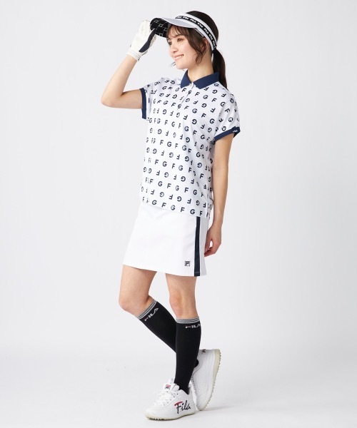 FILA GOLF(フィラゴルフ )の「【FILA GOLF/フィラゴルフ】レディーススカート+インナーパンツ 吸水撥水 ゴルフ(スカート・レディース・ホワイト/ネイビー/ライトグレー/ブラック/カーキ・SMALL/MEDIUM/LARGE/X-LARGE/XX-LARGE)」の18枚目の写真