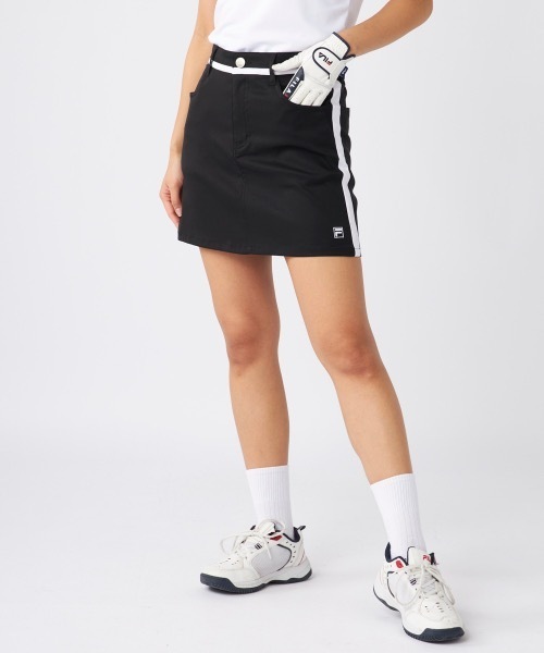 FILA GOLF(フィラゴルフ )の「【FILA GOLF/フィラゴルフ】レディーススカート+インナーパンツ 吸水撥水 ゴルフ(スカート・レディース・ホワイト/ネイビー/ライトグレー/ブラック/カーキ・SMALL/MEDIUM/LARGE/X-LARGE/XX-LARGE)」の19枚目の写真